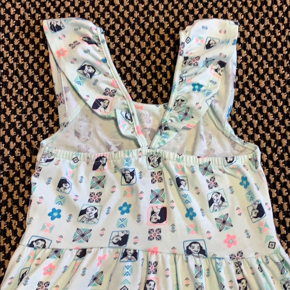 Girls Disney Moana Dress 6X - Picture 3 of 4